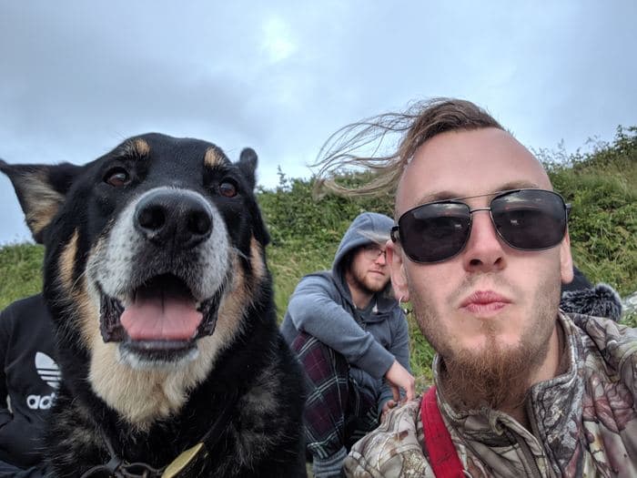 Rex beach selfie